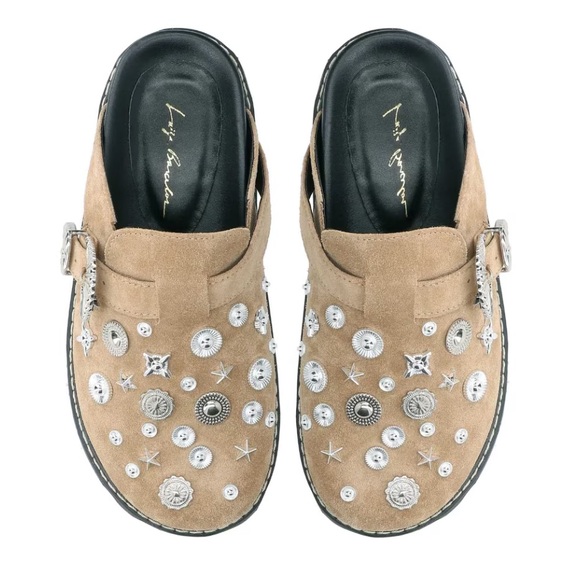Luiza Barcelos Shoes - Brazilian Shoe Brand Luiza Barcelos Embelished Birken Clog